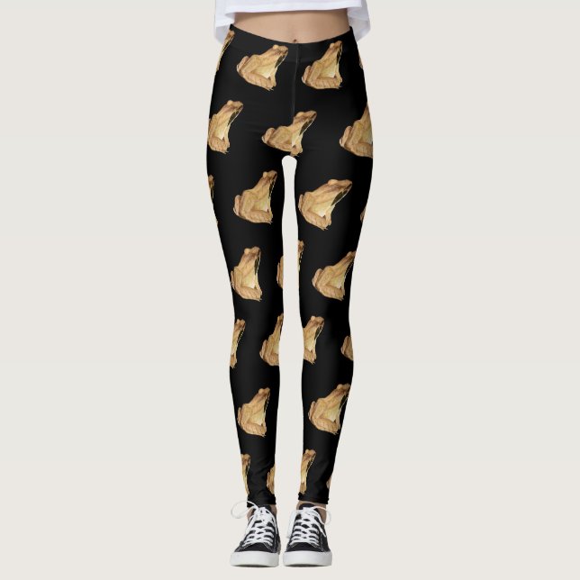 Trä Frog Leggings (Framsida)