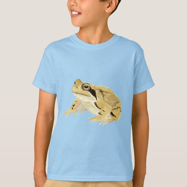 Trä Frog T Shirt (Framsida)