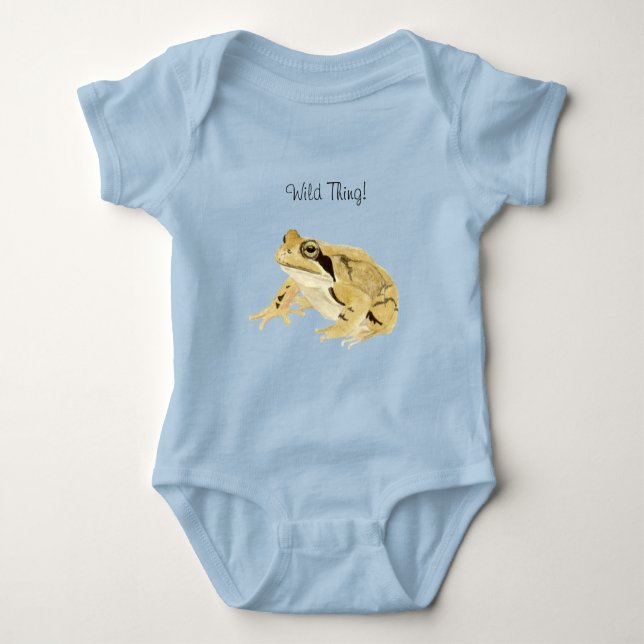 Trä Frog T Shirt (Framsida)