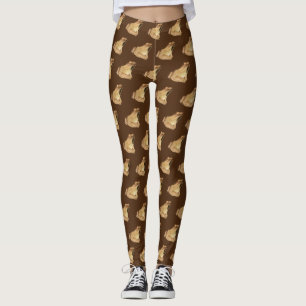 Trä Frog Watercolor Leggings