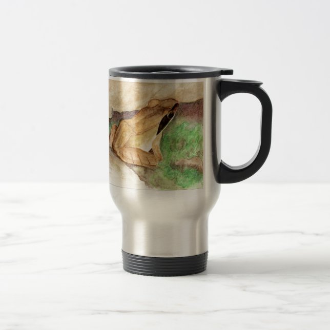 Trä Frog Watercolor Resemugg (Höger)