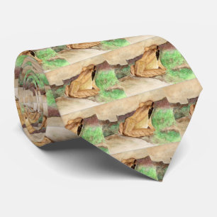 Trä Frog Watercolor Slips