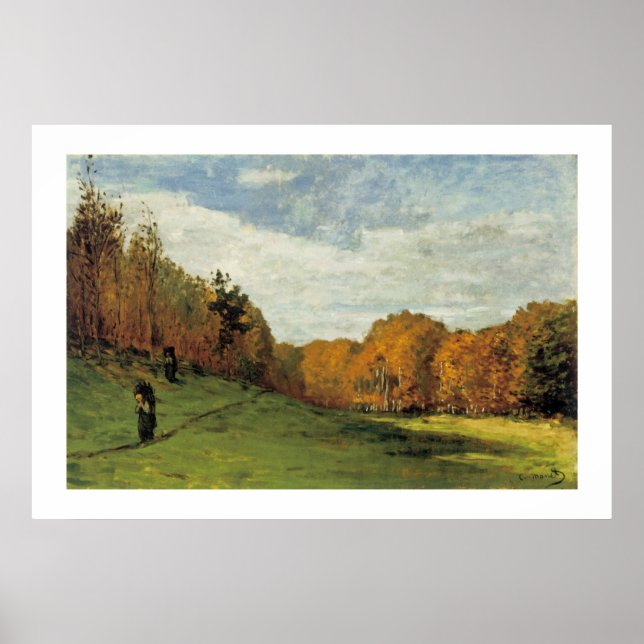 Trä Gatherers Kant i skogen Poster (Framsidan)
