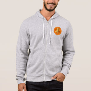 Trä Goat Ram Chinese Year Zodiac Zip Hoddie T-shirt