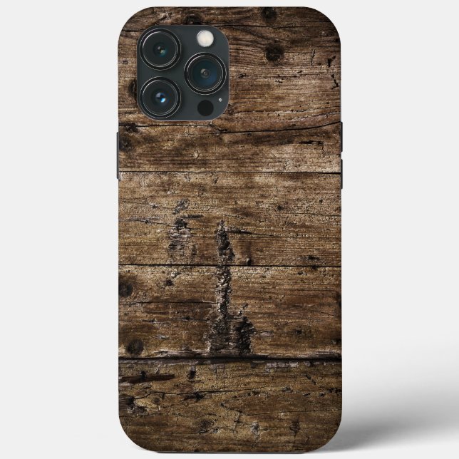 Trä Grain Fodral-Mate iphone case (Baksida)