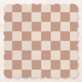 Trä Grain Underlägg Papper