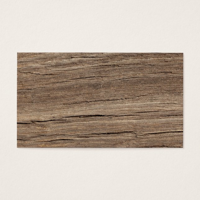 Trä Grain Visitkort (Framsidan)