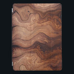 Trä i Rörelse Mönster Rustic Classy Masculine iPad Pro Skydd<br><div class="desc">Den här utformningen ger en rustik bild av en klassens slät biet av natures wooden art.</div>