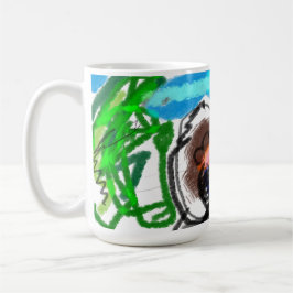 Trä Jewelry Keepsaké Box Kaffemugg