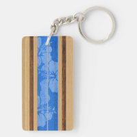 Trä Keychains för Faux för Haleiwa surfingbräda