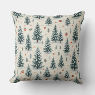 Trä mönster cushion kudde