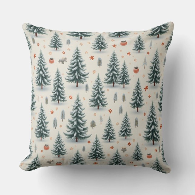 Trä mönster cushion kudde (Framsida)