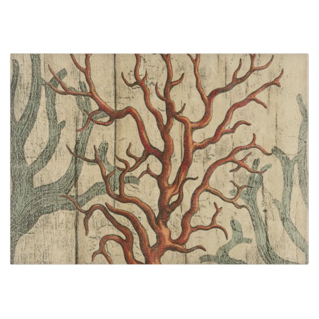 Trä och liten korall (Framsidan)