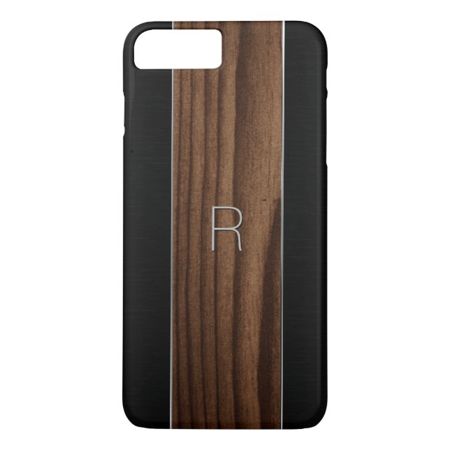 Trä- och metallutseende iPhone 7 Plus-fodral Case-Mate iPhone Skal (Baksida)