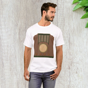 Trä Retro Radio Manar T-Shirt