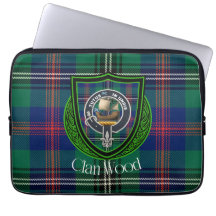 Trä Skotsk klan Tartan och vapensköld