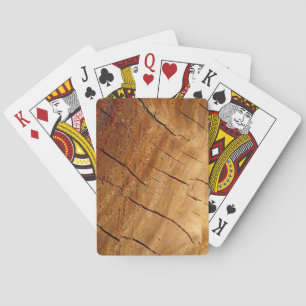 Trä som leker kort casinokort