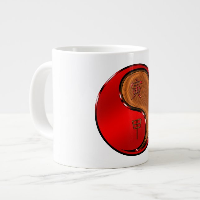 Trä Tigerns år Jumbo Mugg (Framsida vänster)