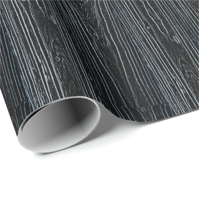 Trä Tile Art Presentpapper (Rullad Hörn)