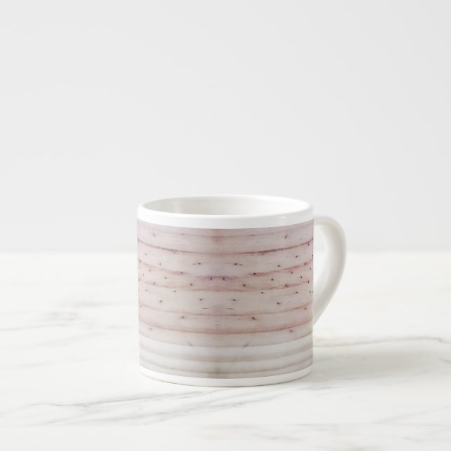 Trä Trästruktur Espresso Kaffe Mugg Kop Espressomugg (Framsida höger)