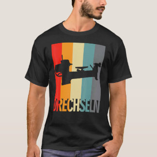 Trä Turning Bench Carpenters Wood Turner T Shirt