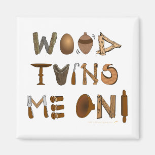 Trä vänder mig på Woodturning verktyg och Magnet