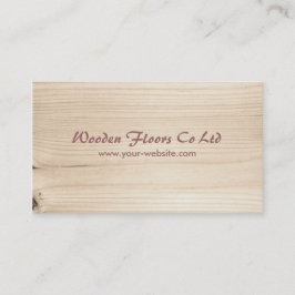 Trä Visitkort