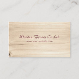 Trä Visitkort