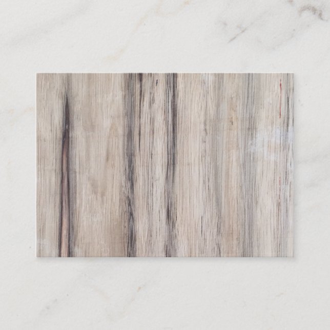 Trä Visitkort (Framsida)