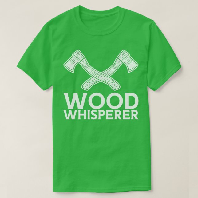 Trä Whisperer 3 T Shirt (Design framsida)