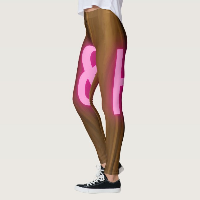 Trä | Zazzle_Growshop Leggings (Vänster)