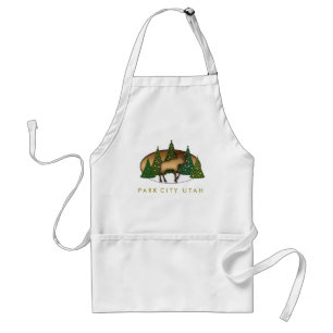 Träälgsouvenirförkläde Förkläde