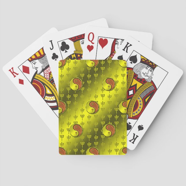 Träapa Casinokort (Baksidan)