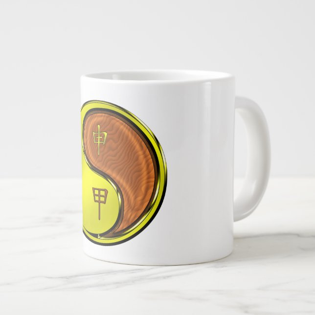 Träapa Jumbo Mugg (Framsida höger)