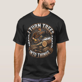 Träarbetare av yrke, trädtransformator av val t shirt