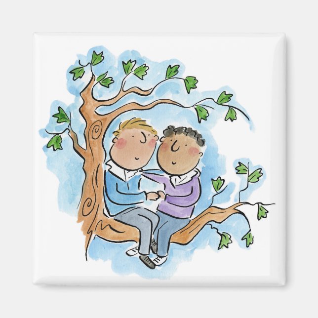 Träårsdag Magnet (Framsidan)