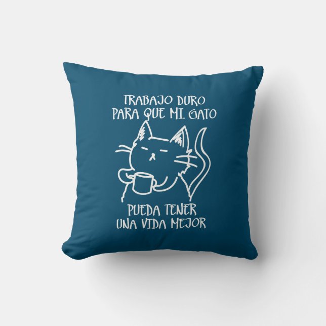 Trabajo duro kudde (Framsida)