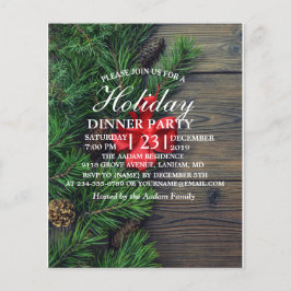 träbakgrund med jultema