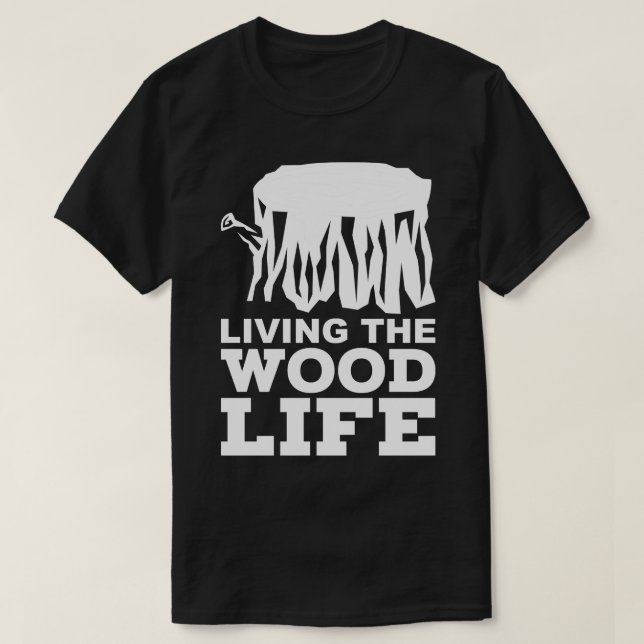 Träbearbetning 8 t shirt (Design framsida)