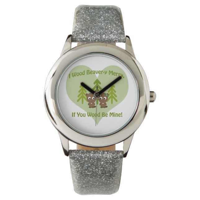 Träbeaverier, om ni trä är mina armbandsur (Framsida)