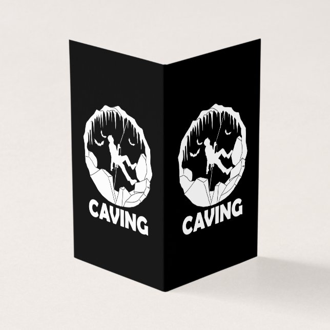 Träbeläggning - Speleologi - utforskning av grotto Kort (Utsida)