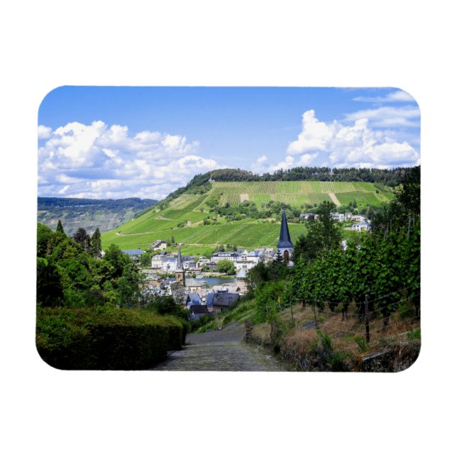 Traben-Trarbach enligt ovan Magnet (Horisontell)