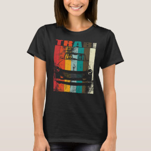 Trabi Öster Tyskland Car DDR Cult Retro Vintage P5 T Shirt