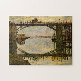 Träbron Monet Fine Art Pussel