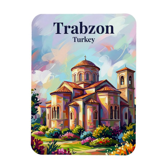 Trabzon Turkiet Magnet (Vertikal)