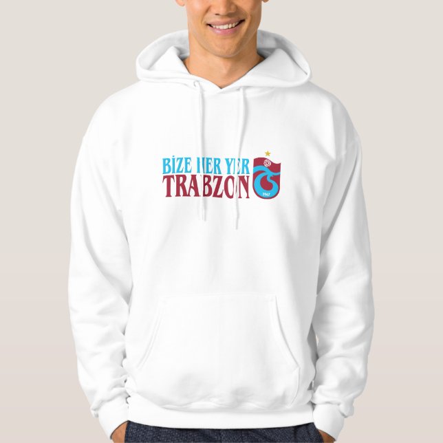 Trabzonspor Sweatshirt Med Luva (Framsida)