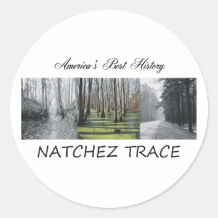 Trace för ABH Natchez Runt Klistermärke