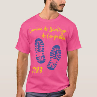 Traces of the Camino de Santiago de Compostela T Shirt