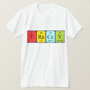 Tracey Periediska bord namn-skjorta T-shirt