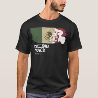 Track Cycling Mexico Road Bike Tävla Speed Cyclis T Shirt